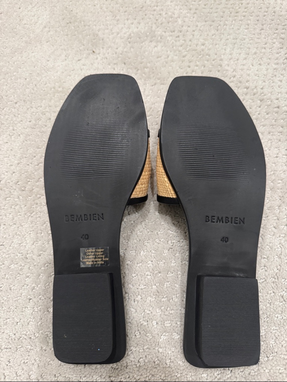Bembien Raffia Sandals - Picture 4 of 5